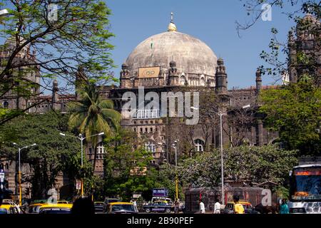 18 feb 2007 GPO-Ufficio Generale delle poste, Mumbai, Maharashtra, India, Asia Foto Stock