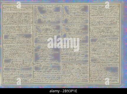 Il tartaro, Fig. 1: Subtangent e subnormale della parabola, Fig. 2: Subtangent e subnormale di iperbole, Fig. 3: Subtangent e subnormale dell'ellisse, Fig. 4: Subtangent e subnormale del cerchio, Fig. 6: il contenuto di un settore di cerchio, determinare, Fig. 8: consente di determinare la lunghezza dell'arco di circonferenza dalla tangente, Tab. VIII, p. 75, Tobias Mayer: Mathematischer Atlas, in welchem auf 60 Tabellen alle Theile der vorgestellet matematico und nicht allein überhaupt zu bequemer Wiederholung, sondern auch den Anfängern besonders zur Aufmunterung durch deutliche Beschreibung und Figuren entworfen werde Foto Stock