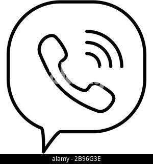Viber Foto Stock
