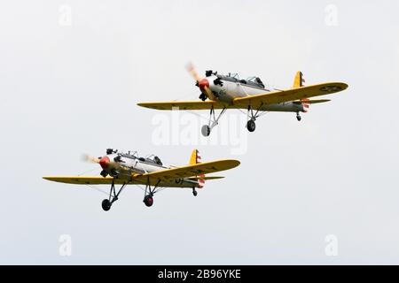 Due RYAN ST-3KR a Old Warden, Bedfordshire nel 2010 Foto Stock