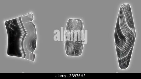 Pendente, Unknown, Iran (?), 2nd - 1st secolo a.C., Agate, pietra scura, cristallo di roccia e oro, Reimagined by Gibon, disegno di calore allegro di luminosità e raggi di luce radianza. Arte classica reinventata con un tocco moderno. La fotografia ispirata al futurismo, che abbraccia l'energia dinamica della tecnologia moderna, del movimento, della velocità e rivoluziona la cultura. Foto Stock