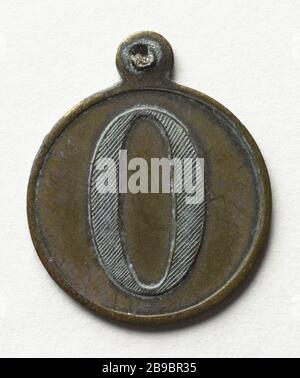 Satirizes politics, 1848-1849 (titolo fittizio) Anonyme. Satira de la vie politique, 1848-1849 (Apers). Parigi, musée Carnavalet. Foto Stock