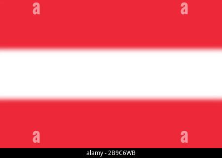 Sfondo sfocato con bandiera Austria. Illustrazione vettoriale Illustrazione Vettoriale