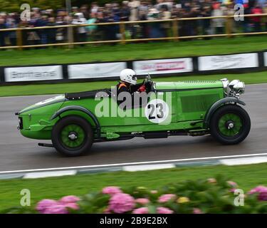 John Polson, Talbot AV105, Brooklands Trophy, vetture sportive, pre-1939, Goodwood Revival 2017, settembre 2017, automobili, auto, circuito racing, Classic Foto Stock