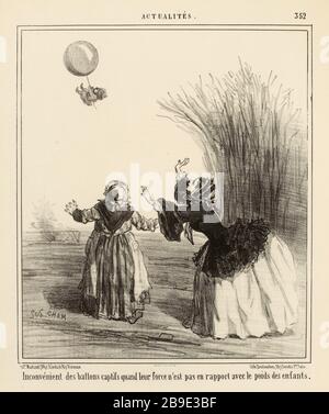 . News / 352 / svantaggiati palloncini prigionieri quando la loro forza non è legata al peso dei bambini (come elencato) |. Notizie (1856) (nel suo insieme) Foto Stock