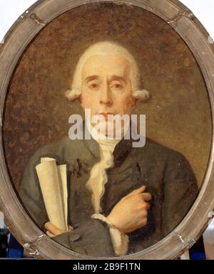 JEAN-SYLVAIN BAILLY Jacques-Louis David (1748-1825). Jean-Sylvain Bailly (1736-1793), astronome, maire de Paris, 1790. Huile sur toile. Parigi, musée Carnavalet. Foto Stock