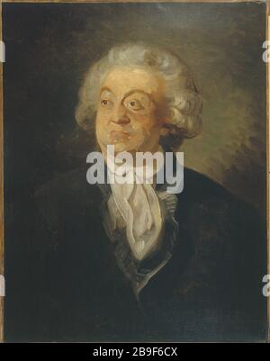 ONORIFICENZE DI GABRIEL Riqueti Mirabeau Joseph Boze (d'après). "Honoré Gabriel Riqueti, comte de Mirabeau (1749-1791), orateur et homme politique". Huile sur toile. Parigi, musée Carnavalet. Foto Stock