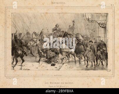 6:00. (Uscita Musard. Ball.) / N. 2. (Titolo registrato) | Fantasies (sotto tutto) Foto Stock
