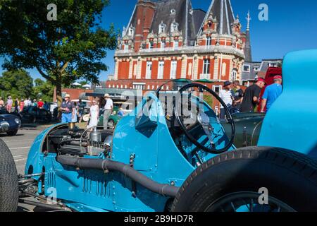 1935 Austin Seven Side Valve, Chateau Impney Hill Climb 2018 Foto Stock