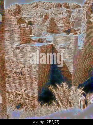 Iraq. Babilonia. La porta di Ishtar. 1932, Iraq, Babilonia (città Foto Stock