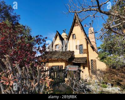 CORONAVIRUS LOS ANGELES LOCKDOWN Foto Stock
