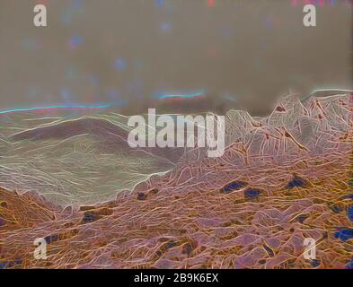 Monte Hermon e dintorni. Hermon. Il pittoresco paesaggio di montagna. 1920, Medio Oriente, Israele e/o la Palestina Foto Stock