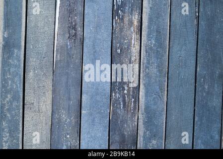 Blu platk legno texture sfondo. Colore di tendenza 2020. Foto Stock