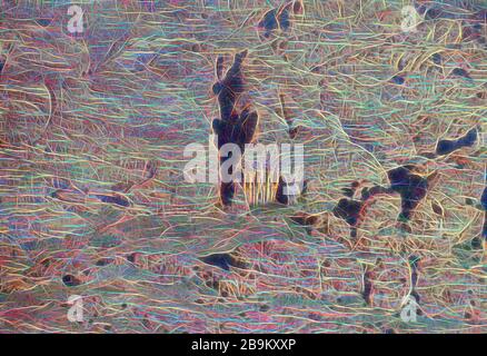 Petra, Monte Hor e Akabah. Petra Mountain Ridge, Monte Seir. Gen. 145-6, 323. 1950, Giordania, Petra (città Foto Stock