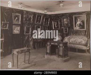 Esposizione al lusso samaritano Ottobre 1927 esposizione à la Samaritaine de luxe octobre 1927. Fotografie anonima, après 1927. Parigi, museo Cognacq-Jay. Foto Stock