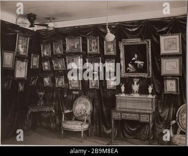 Esposizione al lusso samaritano Ottobre 1927 esposizione à la Samaritaine de luxe octobre 1927. Fotografie anonima, après 1927. Parigi, museo Cognacq-Jay. Foto Stock