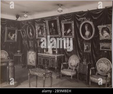 Esposizione al lusso samaritano Ottobre 1927 esposizione à la Samaritaine de luxe octobre 1927. Fotografie anonima, après 1927. Parigi, museo Cognacq-Jay. Foto Stock