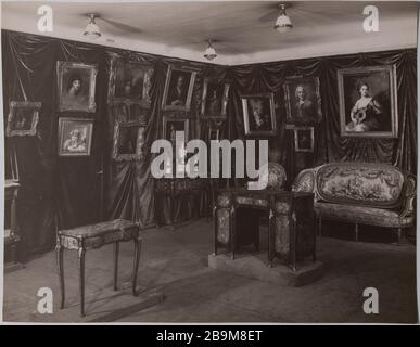 Esposizione al lusso samaritano Ottobre 1927 esposizione à la Samaritaine de luxe octobre 1927. Fotografie anonima, après 1927. Parigi, museo Cognacq-Jay. Foto Stock