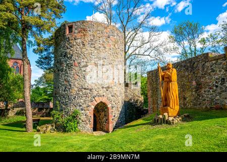 Castello di Amoeneburg, Hessen, Germania Foto Stock