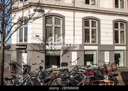 Una primavera a Copenhagen Foto Stock