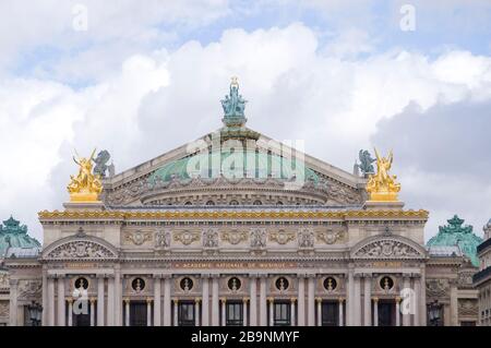 Opera Garnier a Parigi Francia Foto Stock