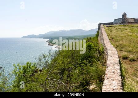 Castillo del Morro. Santiago di Cuba. Cuba Foto Stock