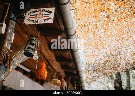 Bacheca decorativa per un giorno speciale Foto Stock