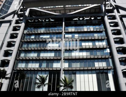 HSBC Bank, Hong Kong Island, Cina Foto Stock