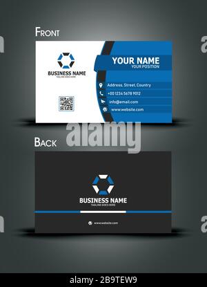 Vettore moderno Creative e biglietto da visita Illustrazione Vettoriale