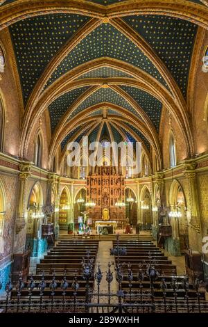 Chiesa di San Pedro mudéjar. 16 ° secolo. Mausoleo de Los amantes. Teruel, Aragona, Spagna Foto Stock