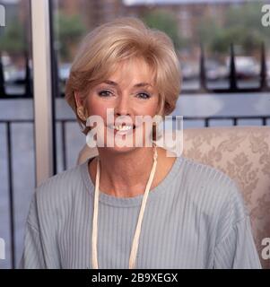 Diana Moran la dea verde della BBC Breakfast TV Foto Stock