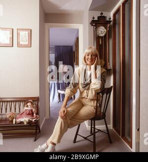 Diana Moran la dea verde della BBC Breakfast TV Foto Stock