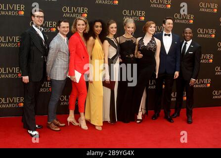 08 aprile 2018 - Londra, Inghilterra, Regno Unito - gli Olivier Awards con Mastercard, Royal Albert Hall spettacoli fotografici: Foto Stock