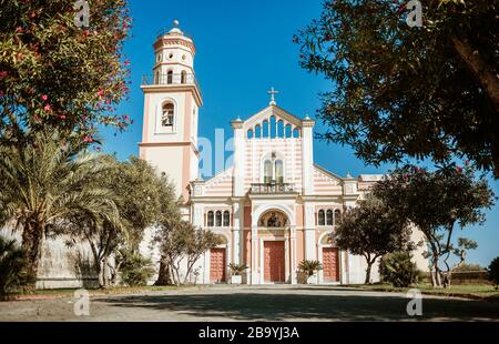 Chiesa di San Pancrazio Martire, Conca dei Marini, Costiera Amalfitana, Campania, Italia, Europa Foto Stock