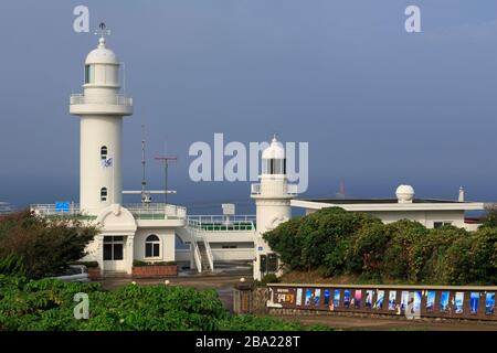 Sanji faro, Jeju City, Jeju Island, Corea del Sud, Asia Foto Stock