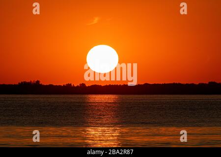 Manitoba, Transcanada Hwy. Scenario Foto Stock