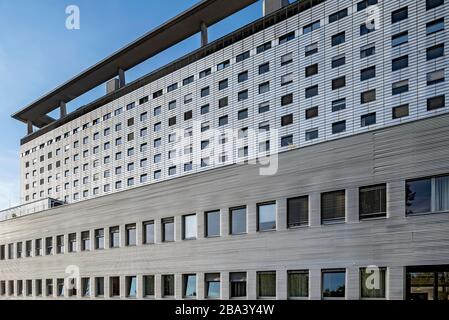 Ospedale universitario di Ludwig-Maximilians-University, LMU, Klinikum Campus Grosshadern, Monaco, alta Baviera, Germania Foto Stock