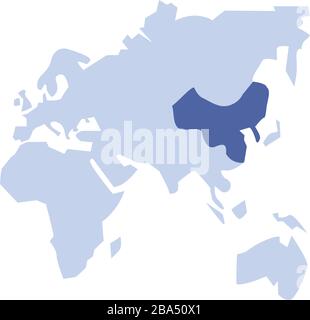 antichi continenti mappa icona isolata Illustrazione Vettoriale