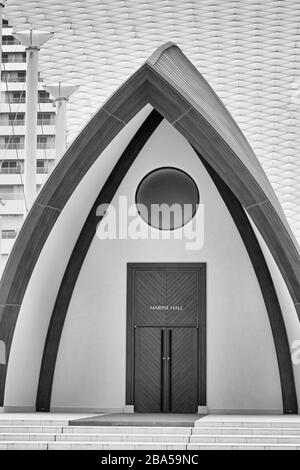 Marine Hall in Meriken Park, la città di Kobe, isola di Honshu, Giappone, Asia Foto Stock