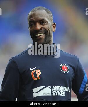 Chris Powell, Manager di Charlton Athletic. Foto Stock