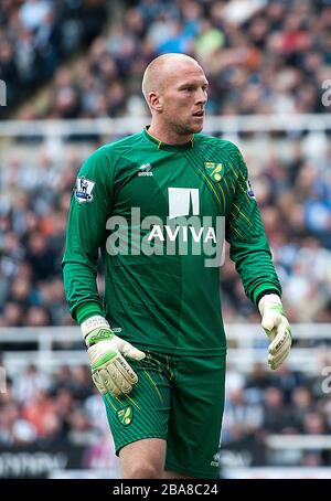 John Ruddy, portiere di Norwich City Foto Stock