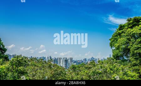 SINGAPORE, 30 Apr 2018 - Vista strada Foto Stock