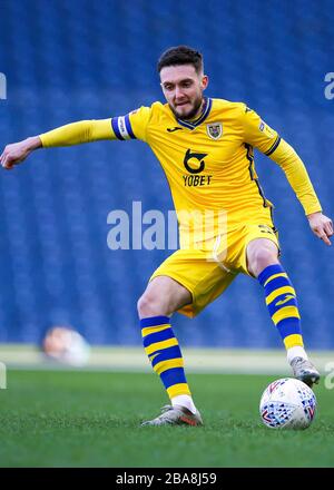 Matt Grimes di Swansea City durante la partita del Campionato Sky Bet a Ewood Park Foto Stock