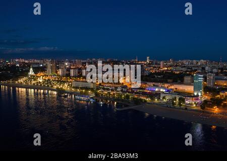 La città di Samara antenna Foto Stock