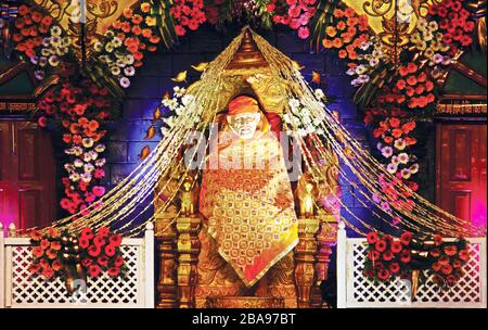 Shirdi Sai Baba, Tempio di Lord Sai RAM - HD Wallpaper Foto Stock