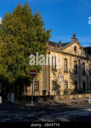 Glasgow, Scozia, Regno Unito. 19 ottobre 2019: St Andrews by the Green. Una chiesa episcopale di categoria A del XVIII secolo. Foto Stock