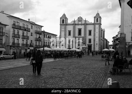 Viaggio a Évora Portogallo Foto Stock