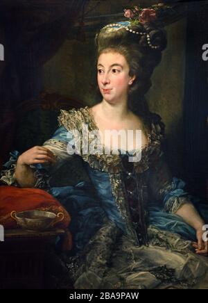 Contessa Maria Benedetta di San Martina 1785 di Pompeo BATONI (Lucca 1708 - Firenze 1787), Italia, Foto Stock