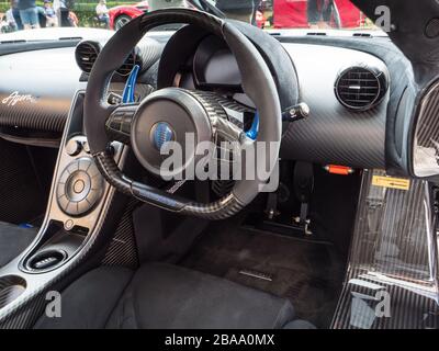 Koenigsegg Agera RS i, al museo di Brooklands, Weybridge, Surrey UK Foto Stock