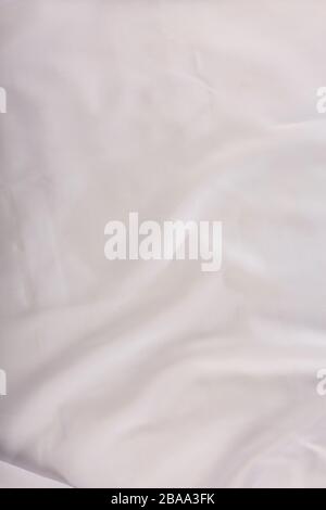 Tovaglia bianca per il tavolo da pranzo. Ricamo tovaglia Foto Stock